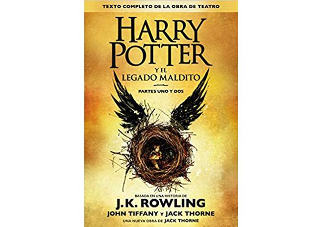 libro Harry Potter y el legado maldito de J.K. Rowling