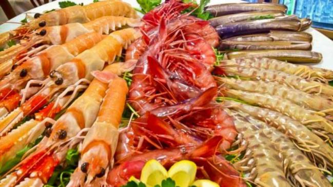 pescados y mariscos