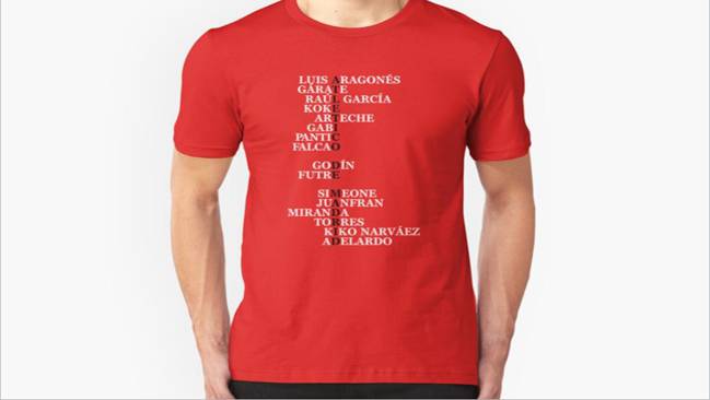 Camiseta de Adelardo