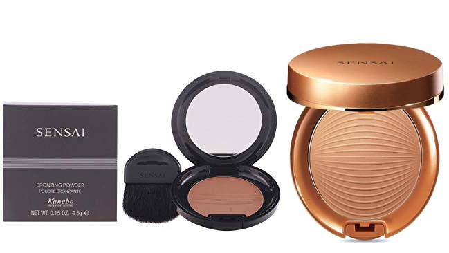 Polvos bronceadores y Silky Bronze Sun Protective Compact de Kanebo Sensai