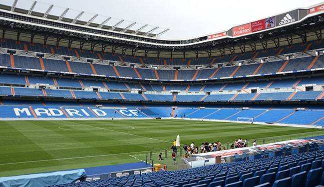 Tour en el Santiago Bernabeu