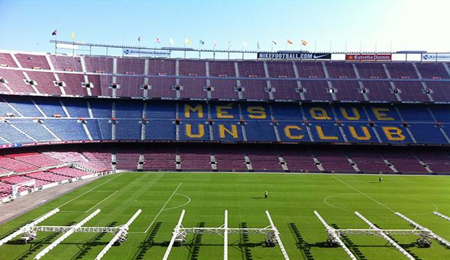 Tour por el Camp Nou