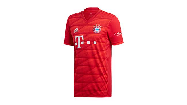 Primera equipación del Bayern de Múnich