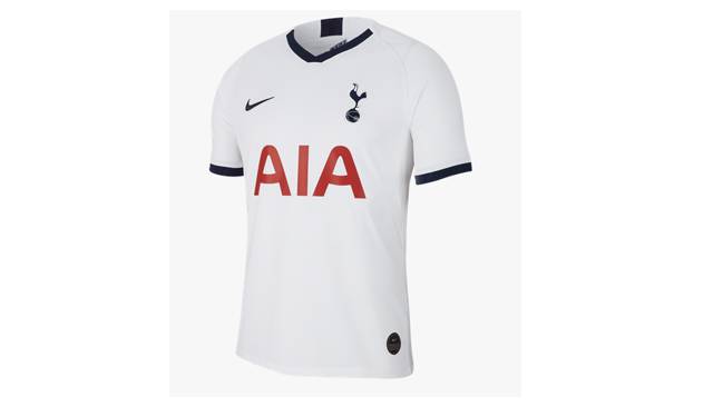 Primera equipación del Tottenham.