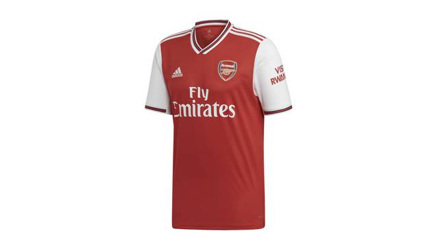 Primera camiseta del Arsenal