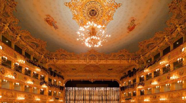 El teatro ópera La Fenice es una de las cunas liricales europeas.