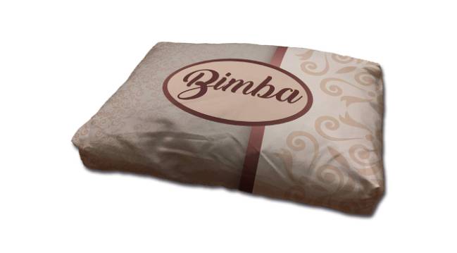 Cama cojín para perro personalizada.
