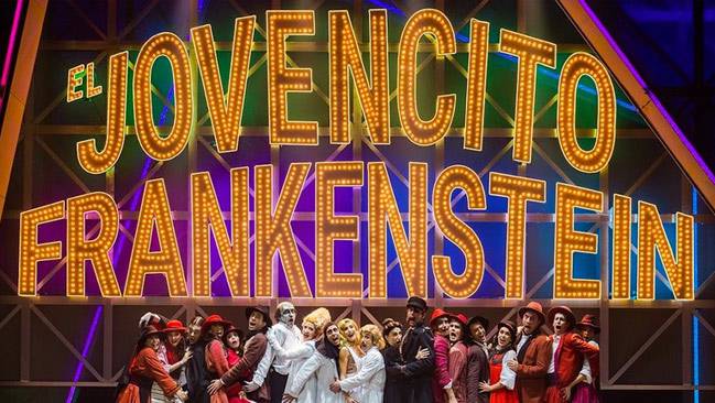 Musical El jovencito Frankestein en Barcelona