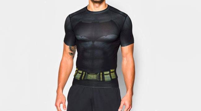 Camiseta de compresión Under Armour Batman
