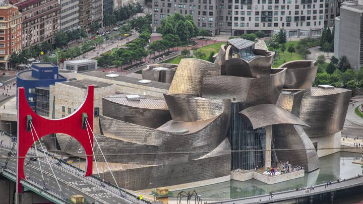 El Guggenheim de la ciudad de Bilbao