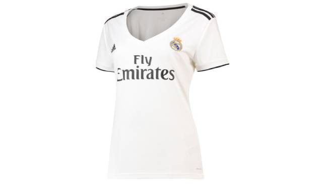 Camiseta de la 1ª equipación del Real Madrid 2018-19 para mujer