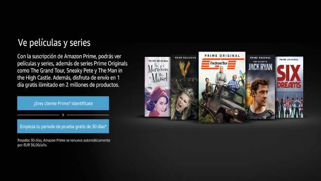 Amazon Prime Video, un gran atractivo de esta suscripción
