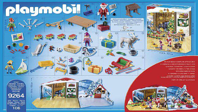 Calendario de playmobil