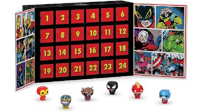 Calendario de adviento de Marvel