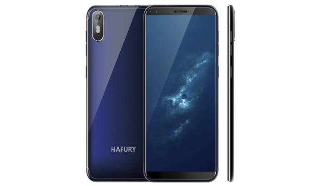 Modelo de Smartphone azul oscuro