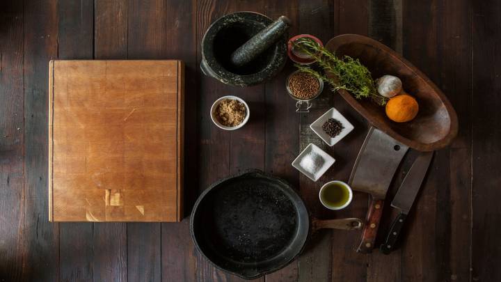 Utensilios de cocina.