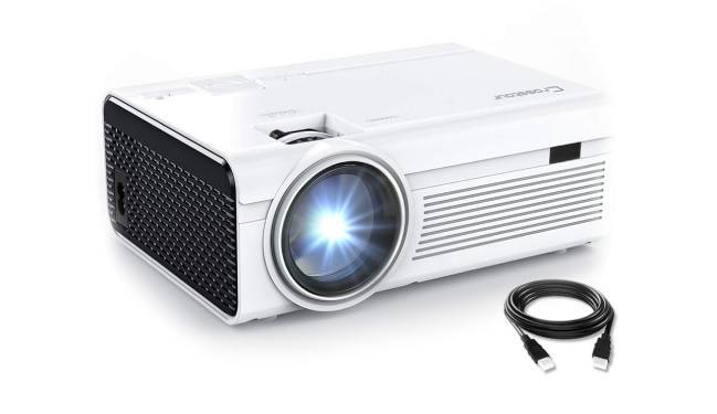 Proyector LED blanco.