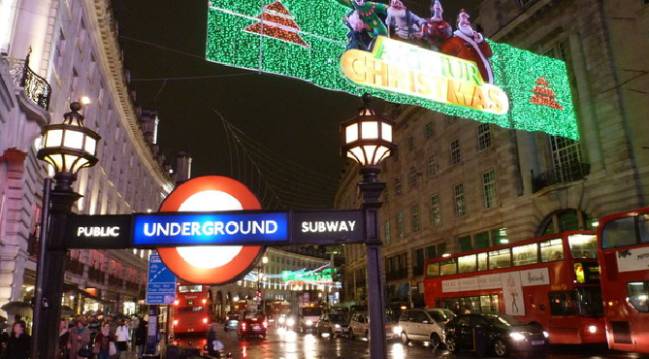 Londres Navidad.