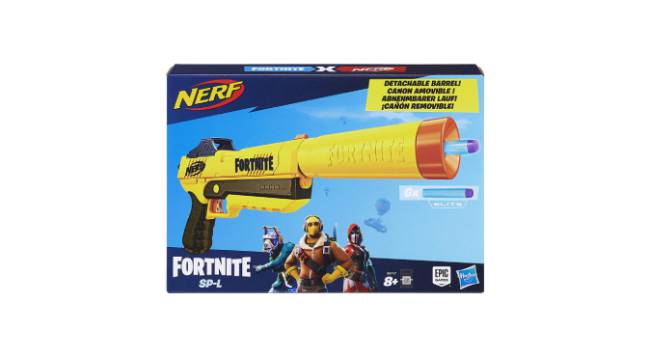 Lanzador réplica SP L Fortnite Nerf