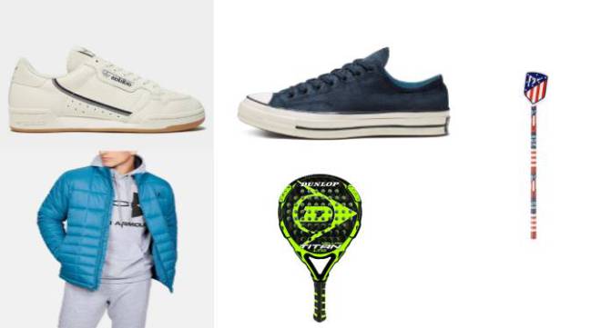 Productos deportivos.