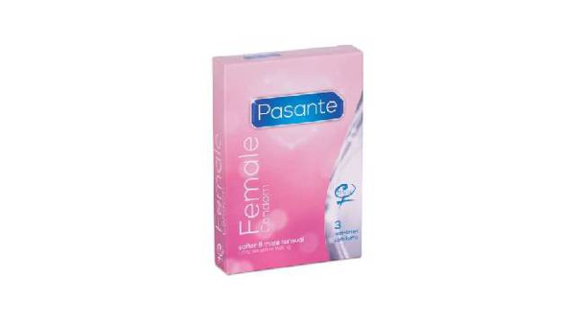 Preservativo femenino.