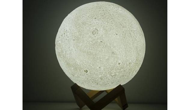 Luna lámpara LED