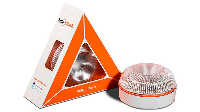 luz de emergencia Help Flash