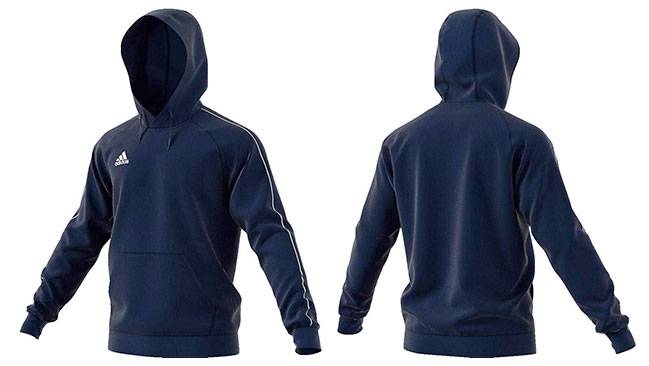 sudadera con capucha para hombre Adidas Core 18
