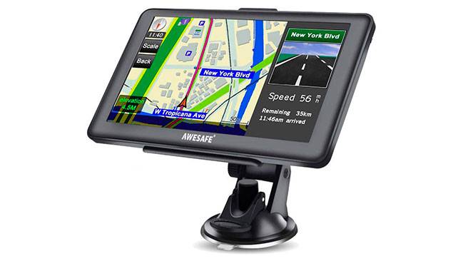 GPS para coche con Bluetooth de la marca Awesafe