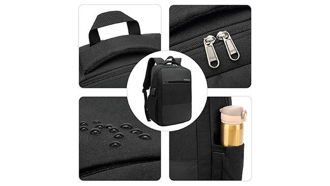 mochila con bolsillo antirrobo