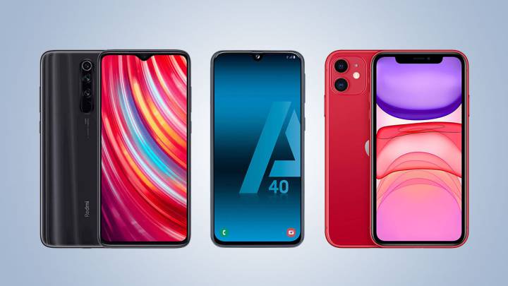 Ofertas en el iPhone 11, el Samsung Galaxy A40 y otros móviles de grandes marcas