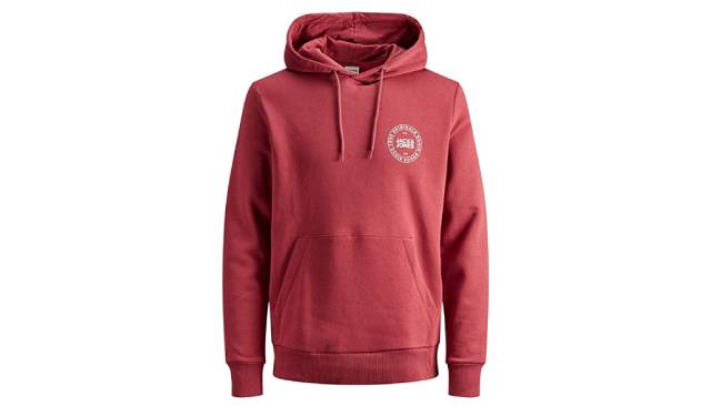 Sudadera con capucha y bolsillo frontal, JACK & JONES