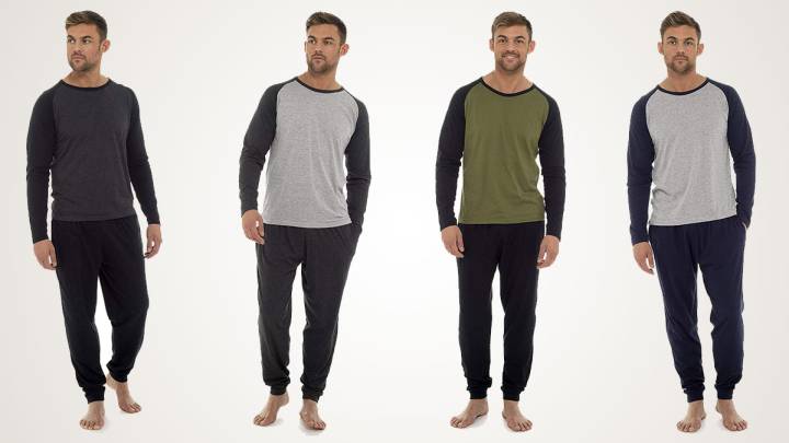 Este pijama para hombre es fresco, elegante y superventas en Amazon