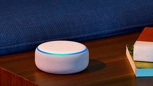 altavoz inteligente amazon echo dot