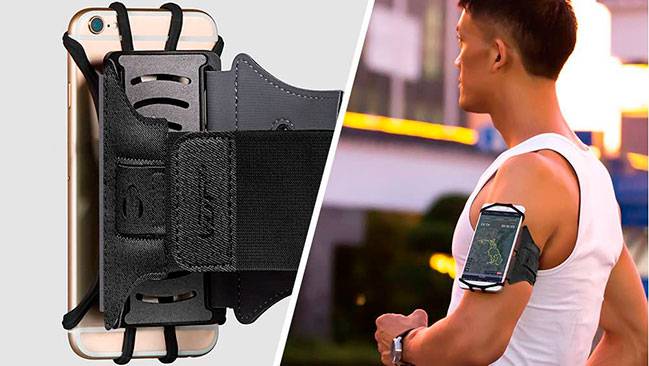 brazalete de móvil para correr
