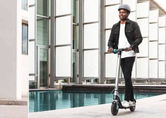 Llega a tu destino con seguridad en este patinete eléctrico, con 48% de descuento