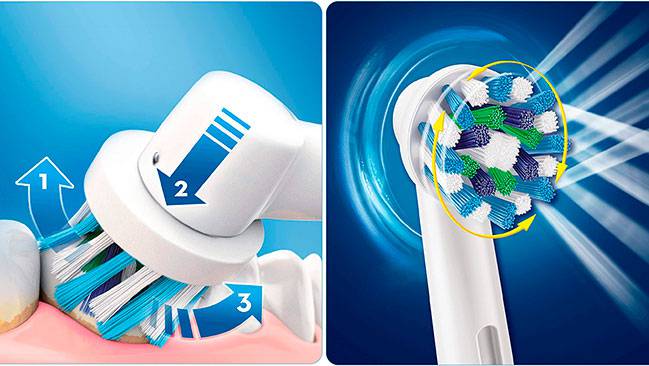 cepillo de dientes eléctrico Oral-B PRO 750 CrossAction