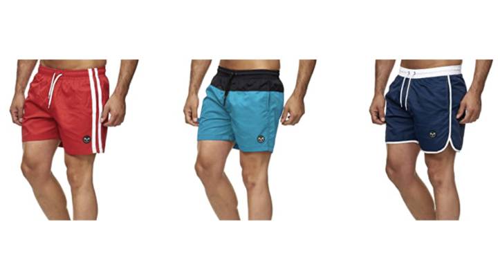 Este bañador para hombre está disponible en 18 colores y tres modelos diferentes