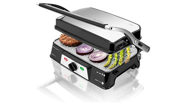 parrilla eléctrica Cecotec Rock'n Grill 1500 Take&Clean