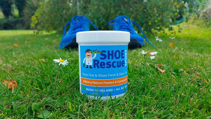 polvos pies calzado shoe rescue