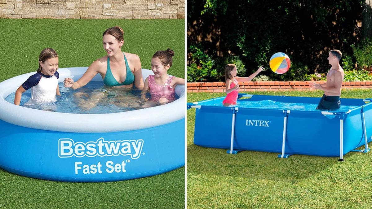 Recopilamos las cinco piscinas desmontables que arrasan en Amazon este verano