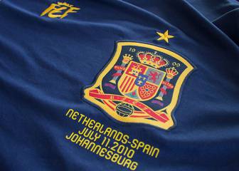 Celebra los 10 años del Mundial de Sudáfrica con la camiseta oficial conmemorativa de España