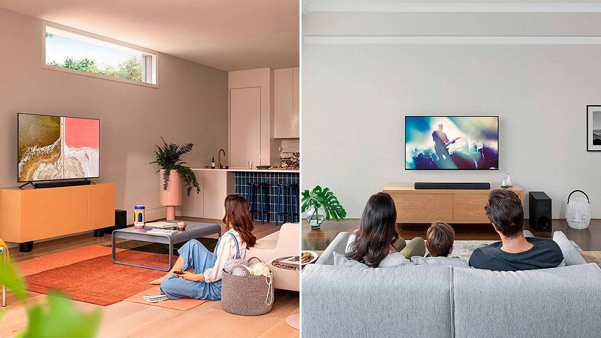 Probamos la Samsung Q60T y la Sony HT-G700: ¿Qué barra de sonido es mejor?