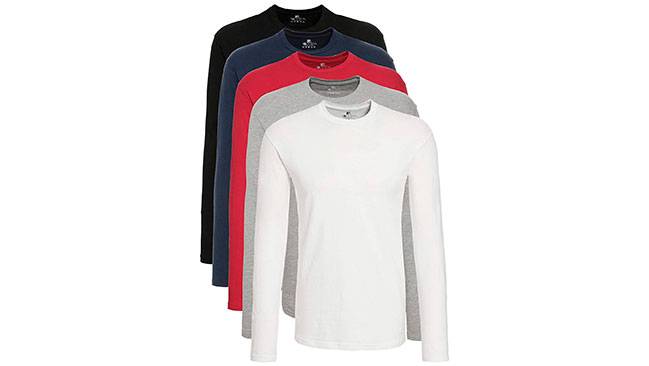 camisetas manga larga hombre