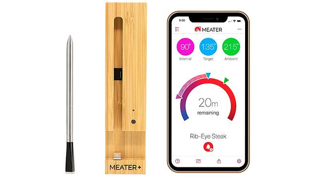 Termómetro de cocina inalámbrico inteligente Meater Plus
