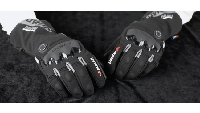 Guantes calefactables térmicos moto nieve
