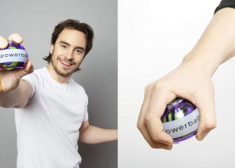 Así es la Powerball, la bola de fuerza para el brazo que rehabilita y fortalece los músculos