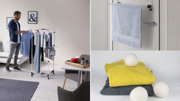 10 productos para secar la ropa más rápido en invierno, con lluvia y frío