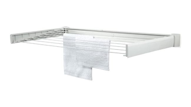 tendedero pared plegable radiador amazon secado rápido
