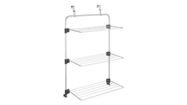 tendedero puerta mampara baño secado rápido ropa